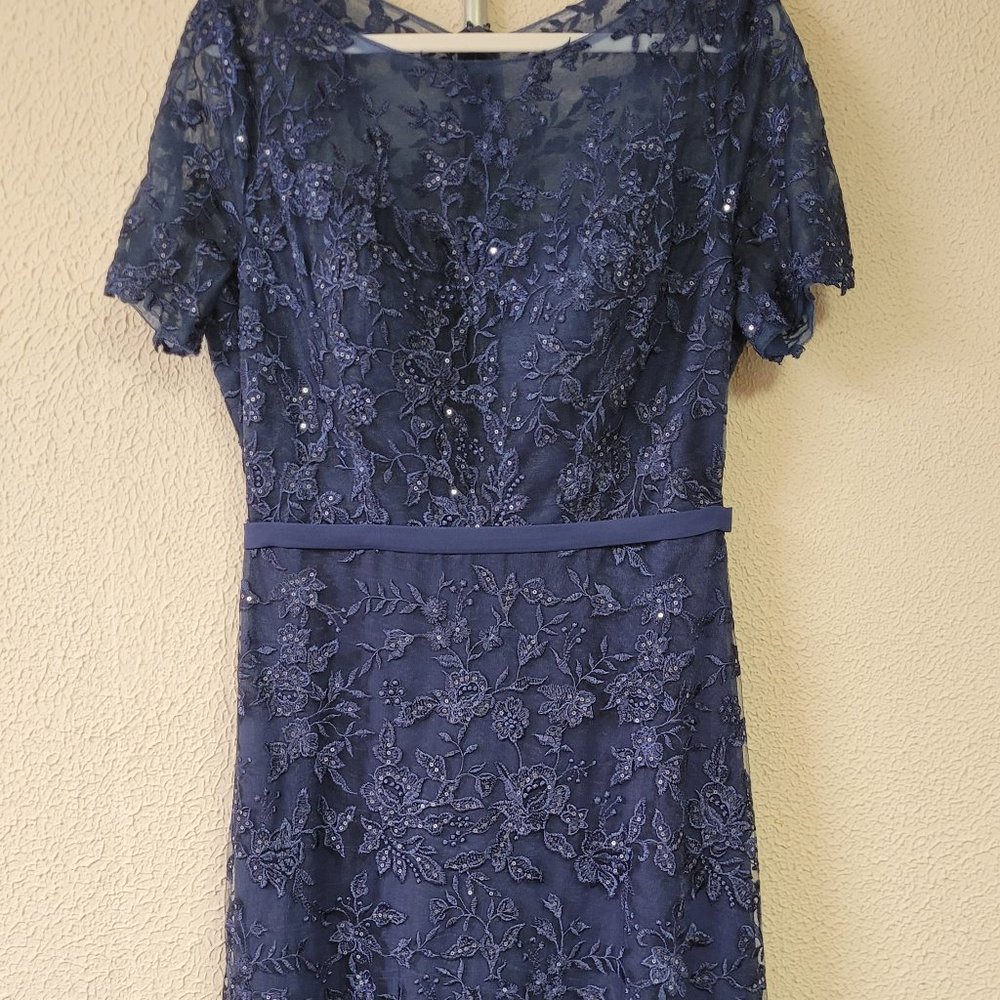 Drk Blue Lace dress
